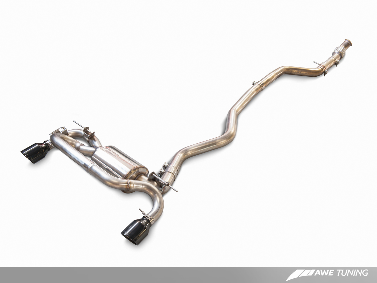 AWE Tuning Cat/Axle-Back Exhaust for 2010-16 BMW 335i/435i [F30/F32